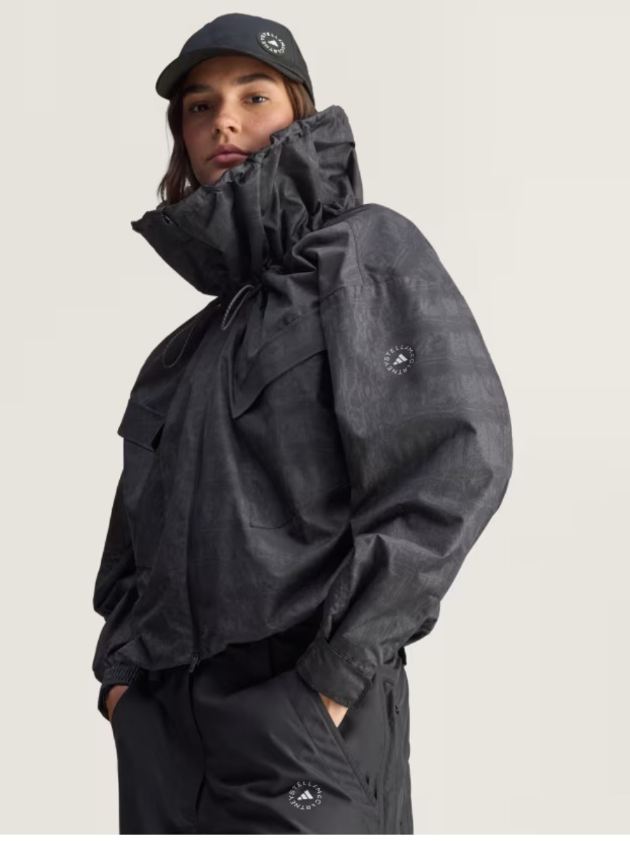 Newstella Mccartney X Adidas Training Track Jacket Utility Black $310